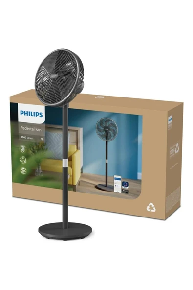 Philips Güçlü ve Ultra 3000 Serisi Sessiz Vantilatör, CX3550/01 Ayaklı Vantilatör - 8