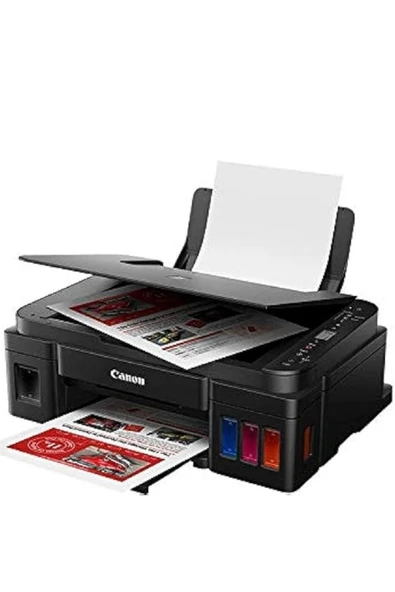 Canon G3416 Yazıcı-Tarayıcı-Fotokopi Makinesi, Wi-Fi'li Renkli Mürekkep Tanklı Yazıcı - 2