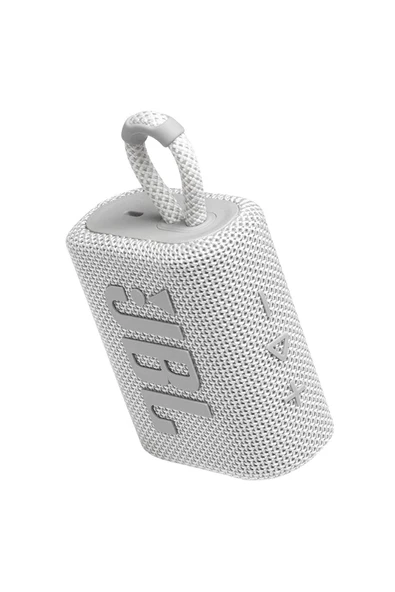 JBL Go 3 Bluetooth Hoparlör Water-proof - Dust-proof Beyaz Ip67 - 3