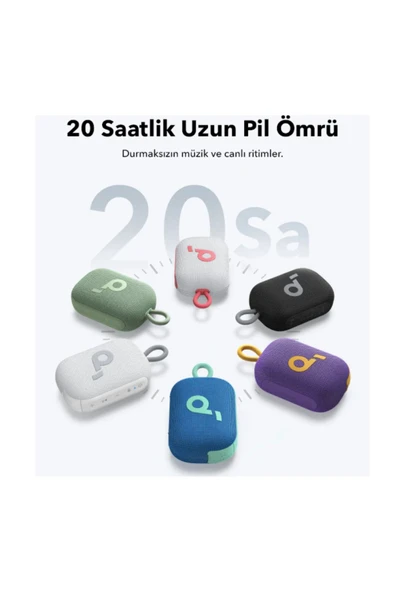 Soundcore Bluetooth Hoparlör Ipx67,çalışma Süresi 20 Saat Select - 3
