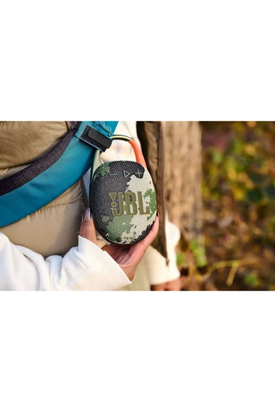 JBL Taşınabilir Bluetooth Hoparlör Mavi 12 Saat Müzik Çalma Suya Dayanıklı - 4