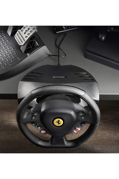 Thrustmaster T80 RW Ferrari 488 GTB Direksiyon Simidi - Gerçekçi için PlayStation PC/PS4/PS5 Deneyimi - 8