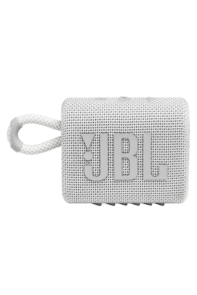 JBL Go 3 Bluetooth Hoparlör Water-proof - Dust-proof Beyaz Ip67 - 4