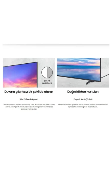 Samsung 55" 139 Ekran Dahili Uydu Alıcılı 4K Ultra HD LED TV - 8
