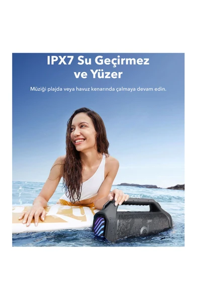 Anker Soundcore Boom 2 Plus Bluetooth Hoparlör - Siyah - A3134 - 6