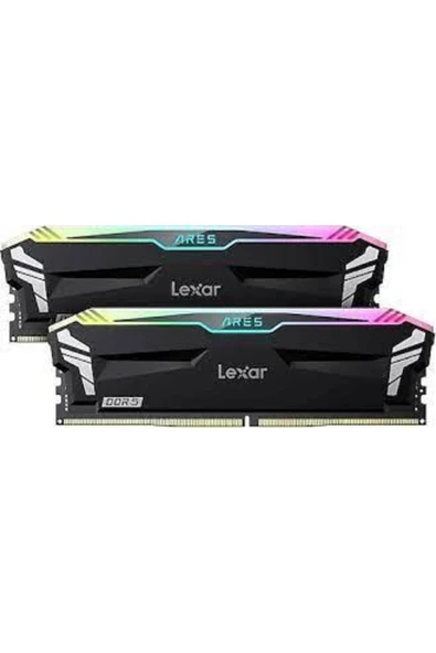 Lexar 32gb (2X 16GB) Ddr5 6000mhz Cl30 Rgb Dıal Kıt Pc Ram Ares Ld5bu016g-r6000gdla - 3
