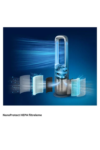 Philips PHILIP 3'ü  1 Arada Hava Temizleyici, Fan ve Isıtıcı, Uzaktan Bağlantı - 7