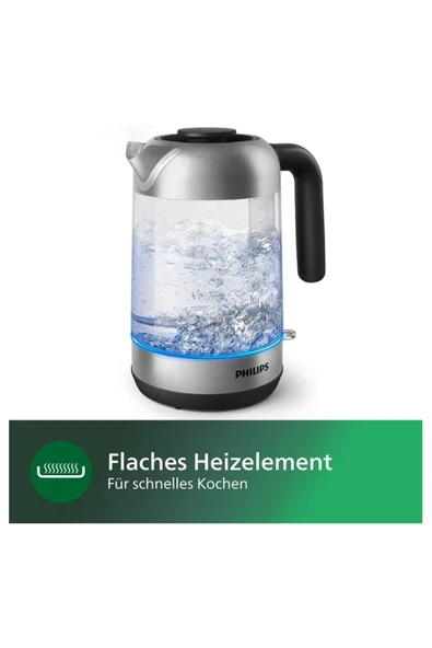 Philips Modern ve uzun ömürlü tasarım  2200 W 1.7 LT CAM SU ISITICISI - 6
