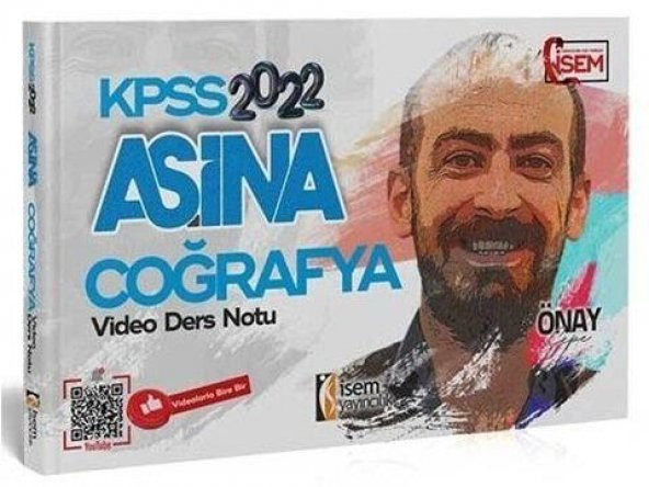 2022 KPSS Coğrafya Aşina Video Ders Notu İsem Yayınları