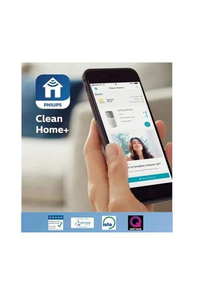 Philips 330 m3 temiz hava ve Air+ uygulamasıyla bağlantısı olan Hava Temizleyici - 2