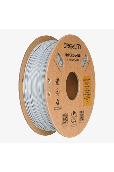 Creality Hyper PLA Gri Filament 1.75mm 1Kg