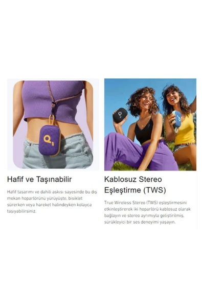 Soundcore Bluetooth Hoparlör Ipx67,çalışma Süresi 20 Saat Select - 5