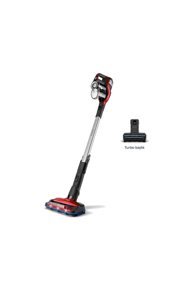 Philips XC7043/01 Şarjlı Dik Süpürge Kırmızı