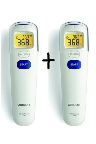 Omron Gentle Temp 720 Alından Temassız Ateş Ölçer 2 Adet