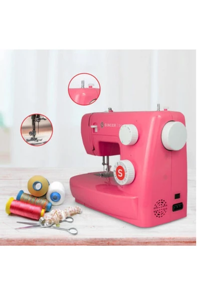 SİNGER Singer Simple Dikiş Makinesi -kırmızı - 4