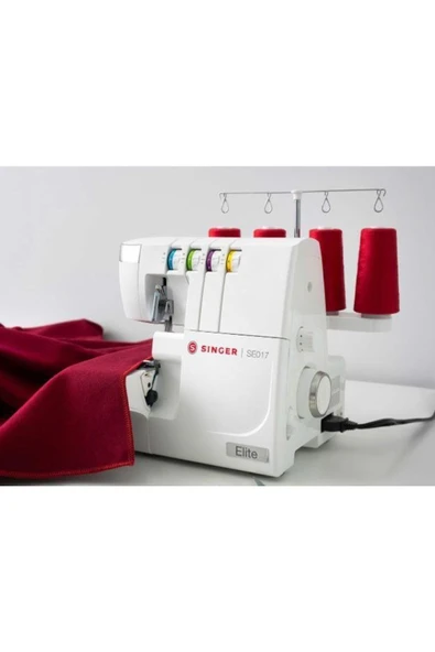 SİNGER Se017 Elite 4 Iplik Overlok Makinesi - 4