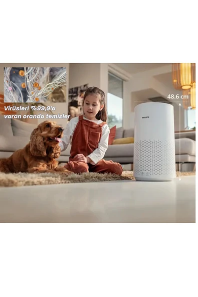 Philips Philips %99,9 oranında virüs, alerjen madde ve kirletici madde gideren Hava Temizleme Cihazı - 7