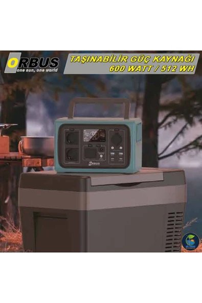ORBUS 600W Power Station - 600 Watt Taşınabilir Güç Kaynağı - 2