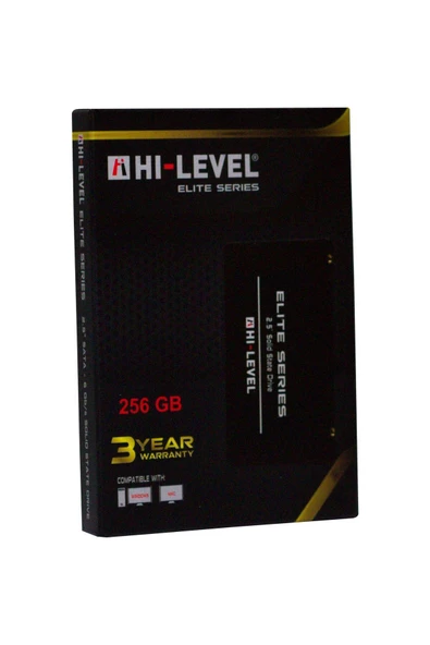 Hi-Level ELITE SERIES 256GB 560/540MB/s 2.5’’ SATA 3.0 SSD HLV-SSD30ELT/256G - 2