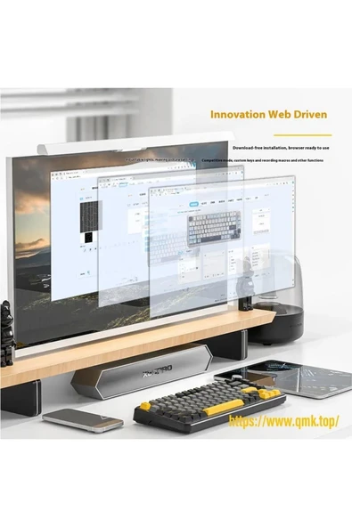 Choice Attack Shark X85Pro Oyun Mekanik Klavye Üç Mod RGB Bluetooth Kablosuz Özelleştirme Sıcak ... - 4