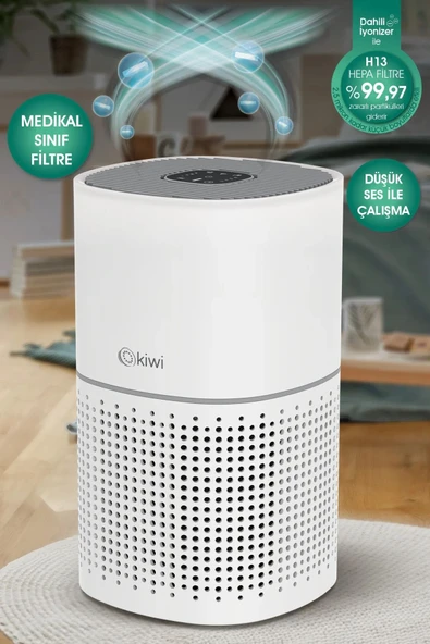 Kivi Kiwi Akıllı Hava Temizleyici Beyaz