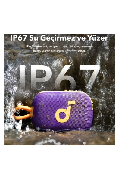 Soundcore Bluetooth Hoparlör Ipx67,çalışma Süresi 20 Saat Select - 4