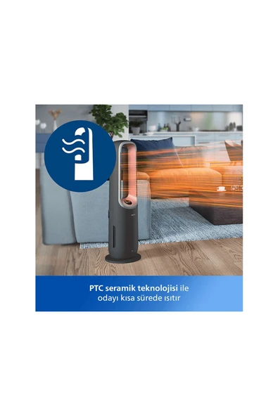Philips Amf870/15 1 Fan, Isıtıcı, 3'ü Arada Hava Temizleyici - 2