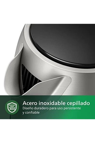 Philips Hd9350/90 Çelik Su Isıtıcı, 1.7 L Hazne, 360 Dereceli Taban, Otomatik Kapanma, Gri [enerji - 5