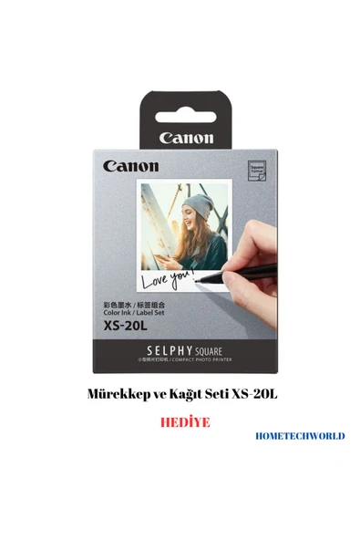 Canon Selphy Qx20 Fotoğraf Yazıcısı Kağıt Ve Mürekkep Hediye - 2