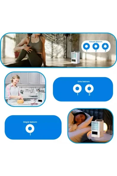 Kabelli Kabel Masa Üstü Portatif Soğutucu - 4