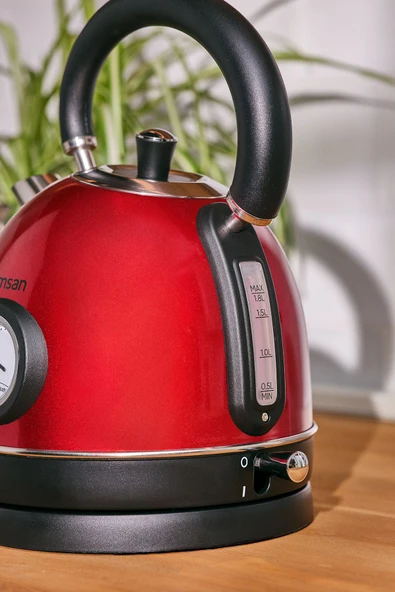 Emsan Turtle Kettle Red - 3