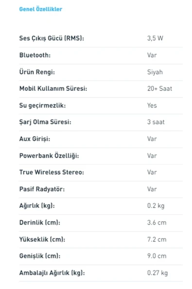 Grundig Bluetooth Solo Hoparlör - 4