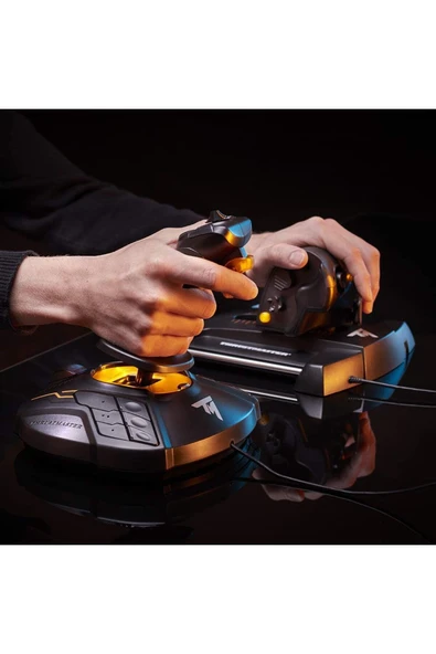 Thrustmaster T.16000M FCS Uçuş Paketi: PC için Joystick, Gaz ve Dümen pedalları - 3