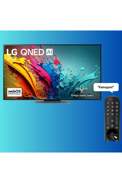 LG 55 inç 139 cm 4K Smart TV AI Sihirli Kumanda HDR10 webOS24,Uydu Alıcılı - 3