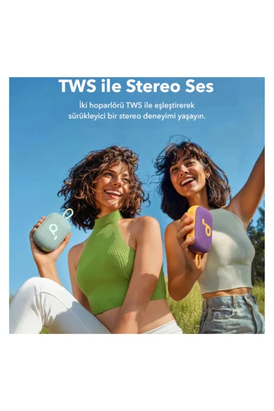 Soundcore Bluetooth Hoparlör Ipx67,çalışma Süresi 20 Saat Select - 7