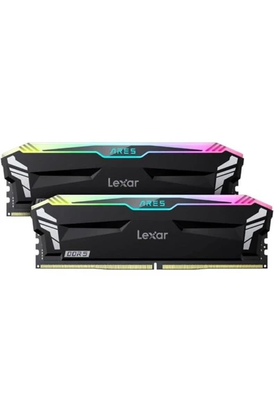 Lexar 32gb (2X 16GB) Ddr5 6000mhz Cl30 Rgb Dıal Kıt Pc Ram Ares Ld5bu016g-r6000gdla