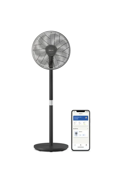 Philips Güçlü ve Ultra 3000 Serisi Sessiz Vantilatör, CX3550/01 Ayaklı Vantilatör