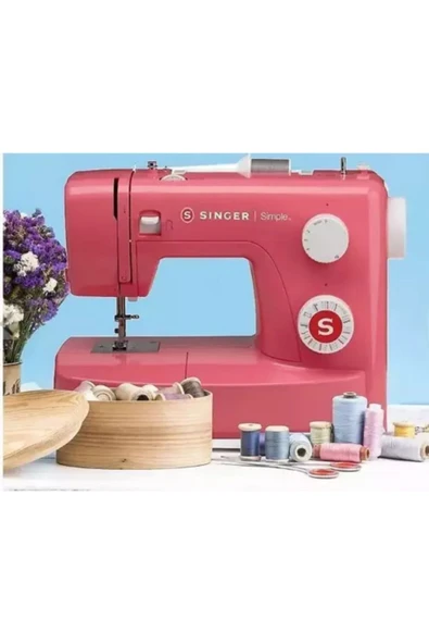 SİNGER Singer Simple Dikiş Makinesi -kırmızı - 2