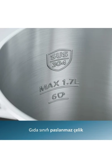 Philips HD9396/90 Su Isıtıcı, 7000 Serisi, Çelik İç Gövde, Dokunmatik Kontrol - 5