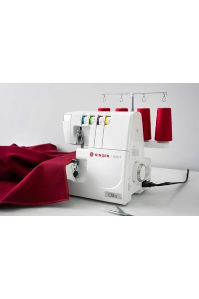 SİNGER Singer Se017 Elite Overlok Makinesi 4 Iplik - 4
