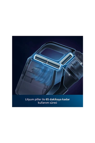 Philips XC7043/01 Şarjlı Dik Süpürge Kırmızı - 5