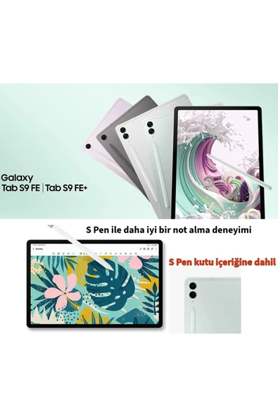 Samsung Galaxy Tab Fe+ 8/128gb Gümüş Tablet + Galaxy Fit 3 Akıllı Bileklik Hedi̇ye Hometechworld - 5