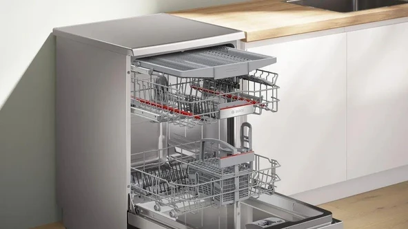 Bosch SMS6EMI63T Bulaşık Makinesi 6 Programlı Paslanmaz Çelik - Resim 6