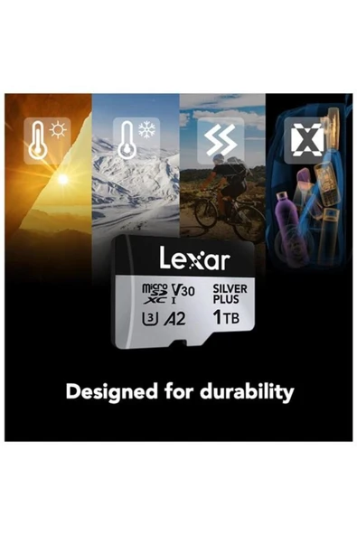 Lexar 1tb Sılver Plus Lmssıpl001t-bnang Mıcro-sd Hafıza Kartı - 4