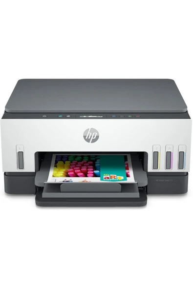 HP A4 Smart Tank 670 6uu48a Çok Fonksiyonlu Renkli Kablosuz Tanklı Yazıcı Usb