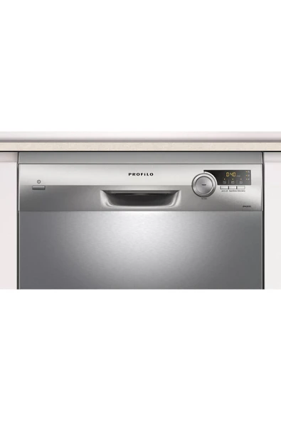 Profilo Solo Bulaşık Makinesi 60 cm Fırçalanmış çelik parmak izi tutmaz - 3