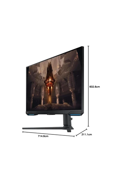 Samsung Odyssey G7 32 inç UHD 1ms 144Hz HDR400 G-Sync Smart Oyun Monitörü Kumandalı - 8