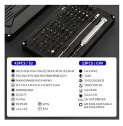 UF-TOOLS 800088 Hassas Bits Uçlu 88 Parça Tamir Seti - 4