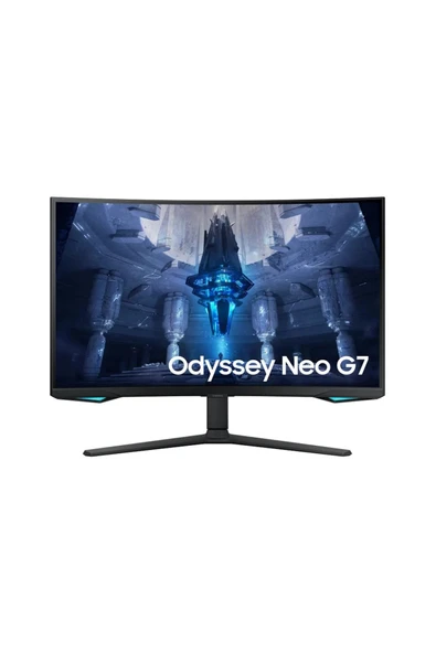 Samsung Odyssey  32 İnç 165hz 1ms Uhd Quantum Mini-led Pivot Kavisli Oyuncu Monitörü - 2