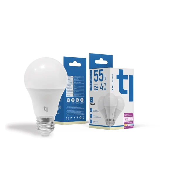 Tuled Redeem Plus A60S E27 LED Ampul, Titreşimsiz, Göz Konforu, Tekli - 6